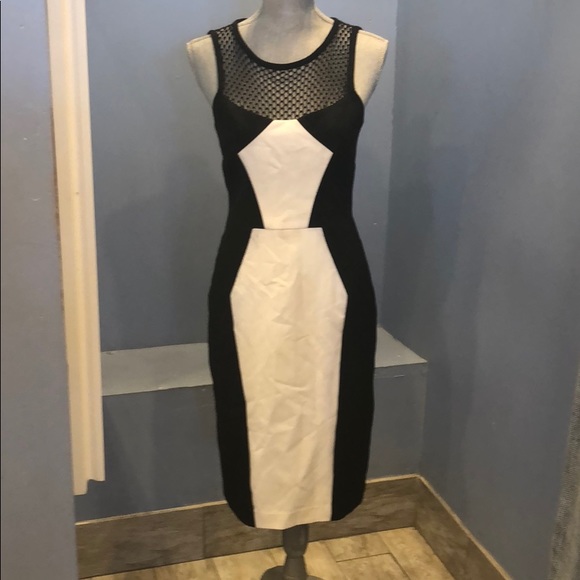 Black Halo Dresses & Skirts - Black and white classic dress